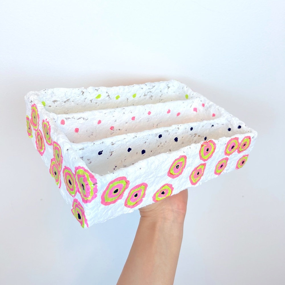 Handmade Eco-Friendly Sustainable Sectional Organizer